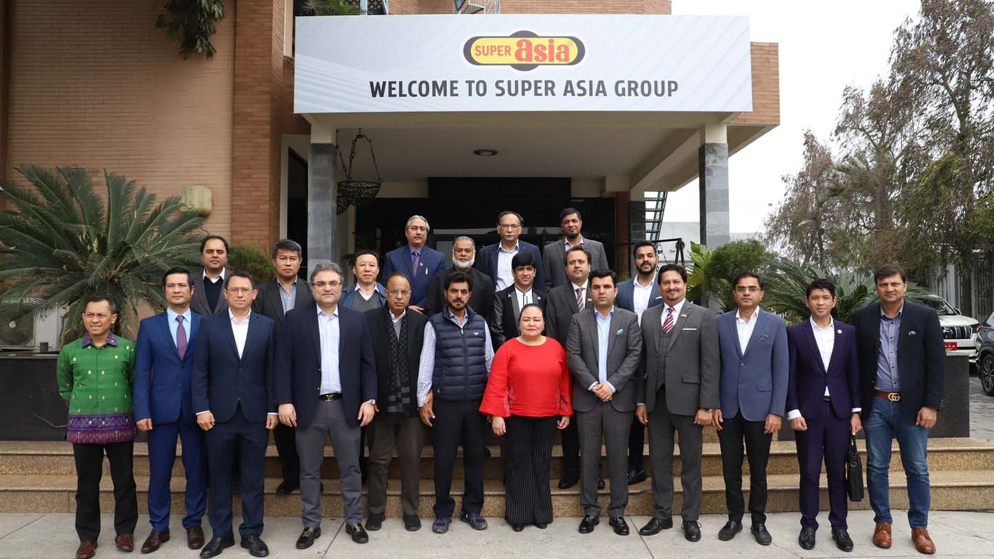 Industrial Visit Program: The ASEAN Delegation Explores Super Asia.