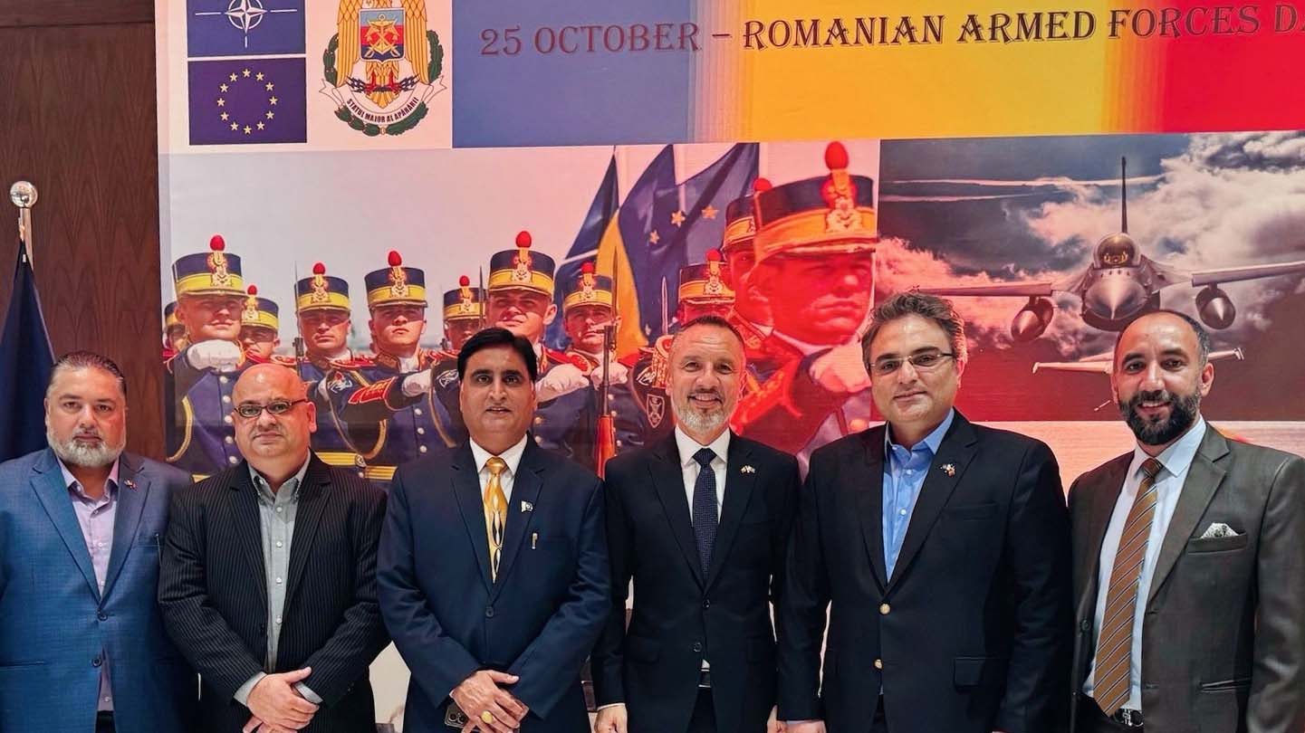 GBC Team Attends Romanian Armed Forces Day Reception